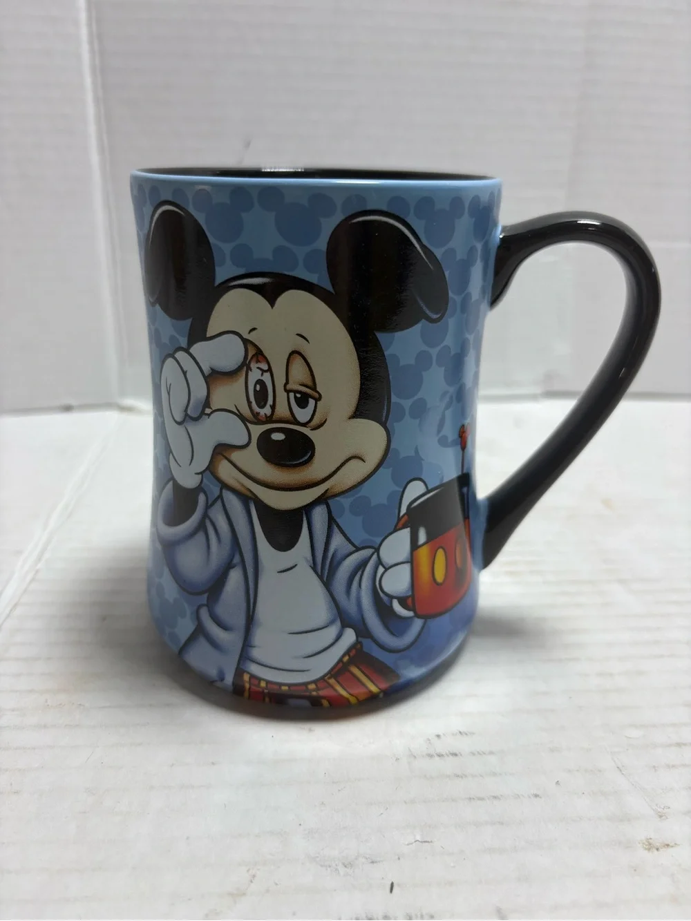 Disney Mickey Mouse Blue Ceramic Coffee Mug
